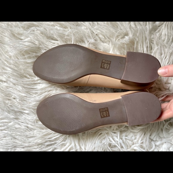 Wirth Tan Flats With Buckle. - Picture 4 of 6